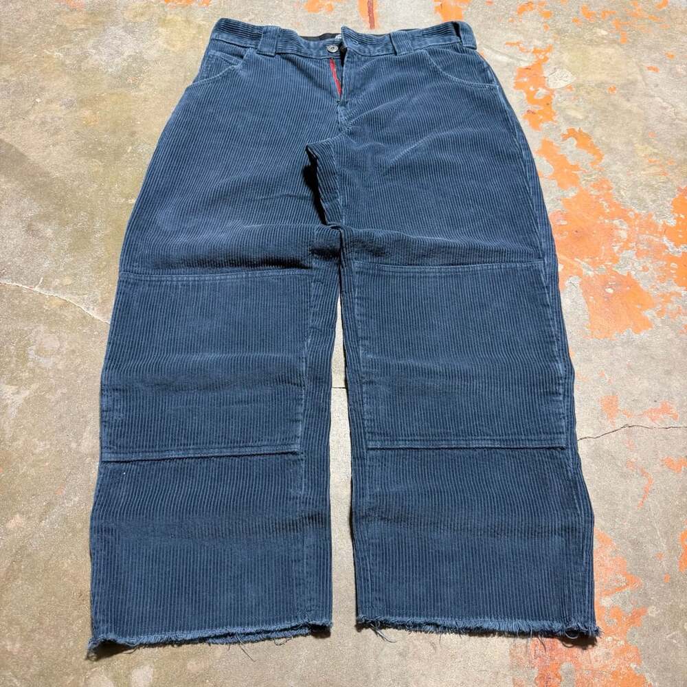 Dickies Skateboarding Franky Villani Sicko Navy Corduroy Pants W31 L29